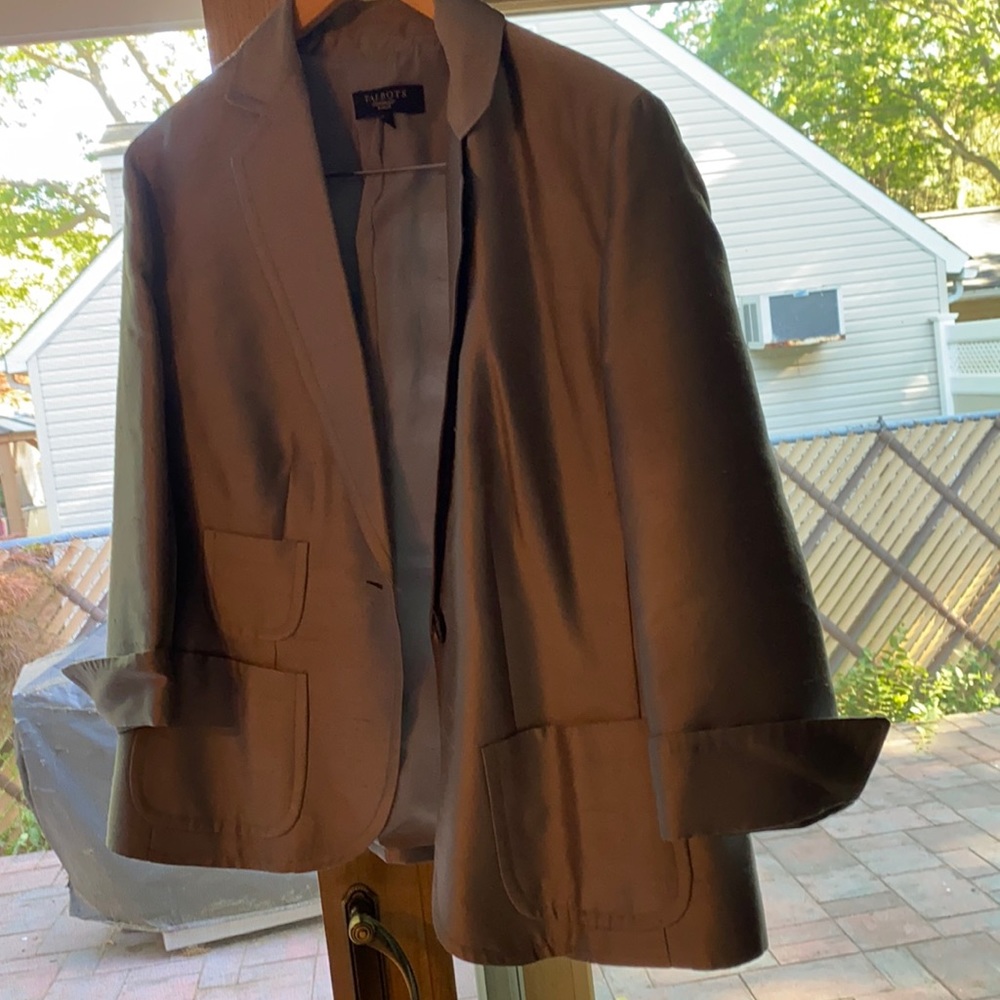 Talbots fully lined jacket